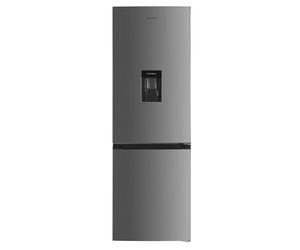 electriQ 291 Litre 60/40 Freestanding Fridge Freezer - Total No Frost in Stainless Steel