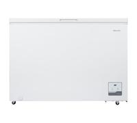 electriQ 299 Litre Chest Freezer - White