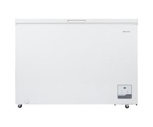 electriQ 299 Litre Chest Freezer - White