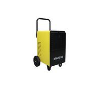 electriQ 30L Industrial Portable Dehumidifier for Commercial Spaces | Strong Metal Body with Wheels & Humidistat Control | LCD Display and 24h Timer for Warehouses, Garages, Basements, and Offices