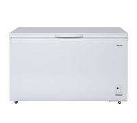 electriQ 400 Litre Chest Freezer - White