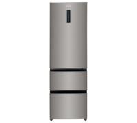 electriQ 401 Litre 60/40 Freestanding Fridge Freezer Stainless Steel