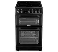 electriQ 50cm Double Cavity Electric Cooker - Black