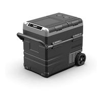 electriQ 55 Litre Portable Compressor Fridge Freezer - Black