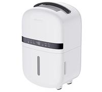 electriQ 5L Compact Compressor Dehumidifier - Portable Air Moisture Remover with Anti-Odour Filter, Quiet & Energy Efficient, for Damp, Mould & Condensation in Home, Bedroom, Office - White