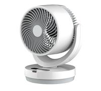 electriQ 6-Inch DC Oscillating Desk Fan - Whisper Quiet & Low-Energy