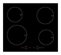 electriQ 60cm 4 Zone 13amp Plug In Induction Hob