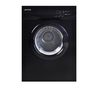 electriQ 7kg Vented Tumble Dryer - Black