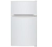 electriQ 80 Litre Under Counter Freestanding Fridge Freezer - White