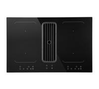 electriQ 80cm 4 Zone Venting Induction Hob with 2 Flex Zones