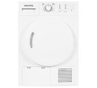 electriQ 8kg Condenser Tumble Dryer - Sensor Dry - White