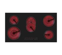 electriQ 90cm 5 Zone Ceramic Hob with Extended Zone