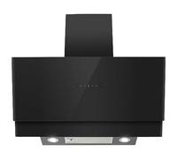 electriQ 90cm Angled Cooker Hood with Gesture Control - Black