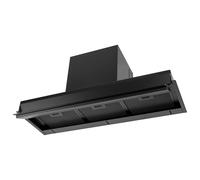 electriQ 90cm Integrated Cooker Hood with Gesture Control - Black