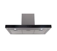 electriQ 90cm Stainless Steel Slimline Touch Control Cooker Hood A+++