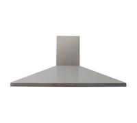 electriQ 90cm Traditional Chimney Cooker Hood - Stainless Steel