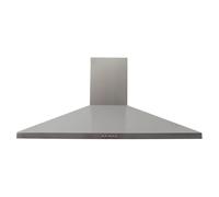 electriQ 90cm Traditional Chimney Cooker Hood - Stainless Steel