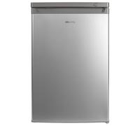 electriQ 91 Litre Freestanding Under Counter Freezer - Silver