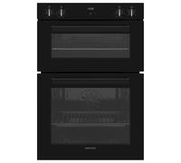 electriQ Built-In Electric Double Oven - Black