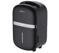 electriQ 5L Quiet Compact Compressor Dehumidifier and Air Purifier - Black