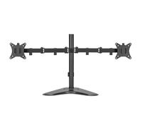 electriQ DUAL Free Standing Monitor Arm For Up to x2 32 Screen
