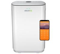 electriQ Low Temp 8L Smart Desiccant Dehumidifier for Home | Ideal for Cold Rooms, Garages & Caravans | Built-In Heater Speeds Laundry Drying | Smart Humidity Control & Ioniser Improve Air Quality