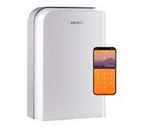 electriQ Platinum 10L Low Temp Smart Desiccant Dehumidifier with Built-In Heater | Smart Humidity Control, Laundry Mode & HEPA Filter Air Purifier for Homes, Bedrooms, Garages and Cold Spaces