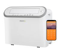 electriQ Platinum Low Temp 25 L Smart Laundry Dehumidifier for Home | Infrared Moisture Sensor for Faster Drying | Low-Energy 8.5 p/hr Home Dehumidifier with Digital Humidistat and Smart App Control