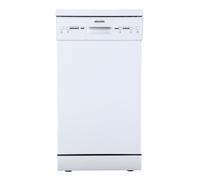 electriQ Slimline Freestanding Dishwasher - White