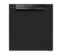 electriQ XL Mini Table Top Dishwasher - Black