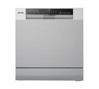 electriQ XL Mini Table Top Dishwasher - Silver