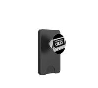 Electro Dance Music Cassette Tape Throwback Vintage PopSockets PopWallet for MagSafe