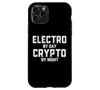 Electro DJ By Day Crypto Night Blockchain Music NFT ETH EDM Case for iPhone 11 Pro