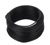 Electro Galvanized Iron Wire Sturdy Flexible PVC Coated Binding TIE Wire Round DESCRIPTIVE Usage DUCTILE (Black)