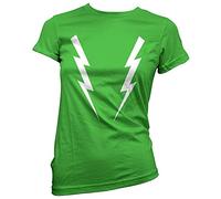 Electro Green Lightening Bolt Women's T-Shirt - Green 8