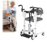 Electro Hydraulic Lift Nursing Chair Lift Chairs Vevor Patient Lift Transfer Chair Patient Lift Wheelchair Lift Transfer Machine Transfer Lift Chair with Manual Lift Bedside Lift Aid (4)