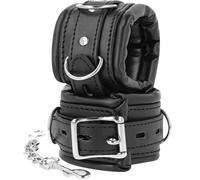 Electro sex toys black handcuffs, Poids 0.243 Kg