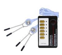 Electro Shock Nipple Clamps Clips Breast BDSM Bondage Restraint Fetish Electric Clitoris Clamp Themed Sex Toys for Couples