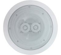 Electro Vision E-Audio 60W 8 Ohm Round Ceiling Speaker With Dual Offset Tweeters