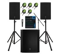 Electro-Voice EKX-15P Complete PA System Bundle