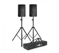 Electro-Voice ELX200-10 10 Passive PA Speakers with Stands