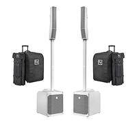 Electro-Voice EVOLVE 30M Portable Column Speaker System, White (Bundle)
