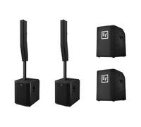 Electro-Voice EVOLVE 90 Column Loudspeaker System (Black) Pair + Cover