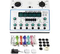Electroacupuncture Therapy Device, 6 Channel Pulse Massager for Pain Relief and Muscle Relaxation, Portable Physiotherapy Kit