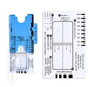 Electrocardiogram 7 Step Ruler Card for Accurate Interpretation and Quick Analysis in Medicals Setting Assessment Tool Cardiologist Toolkit