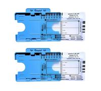 Electrocardiogram 7 Step Ruler Card Tool Suitable for Use by Cardiologists Nurses and Students Accurate Heart Medicals Student Supplies