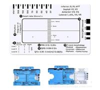 Electrocardiogram Assessment Tool 7 Step Ruler Card for Hospitals Clinics Healthcare Professional and Medicals Students Diagnostic Tool