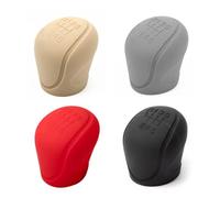 ELECTROCNT Silicone Car Shift Knob for Land Rover Discovery Sport P300e 2020-, Cover 6 Gears Anti-Slip Design Shift Knob Collars Auto Shifter Knob Protector(4pcs)