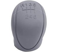 ELECTROCNT Silicone Car Shift Knob for Porsche Cayenne Turbo S E-Hybrid 2019-2025, Cover 6 Gears Anti-Slip Design Shift Knob Collars Auto Shifter Knob Protector(Grey)