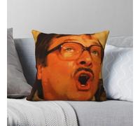 Electrocuted Jim Friday Night Dinner Square Pillowcase Polyester Linen Velvet Pattern Zip Decor Bed Cushion Cover